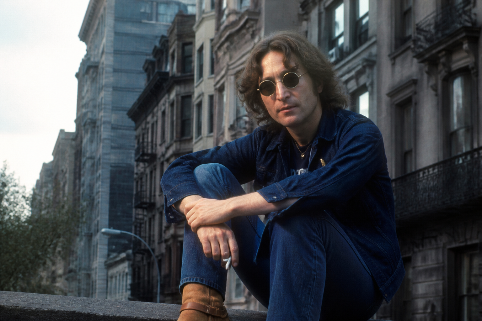 John Lennon in New York City during his solo years
