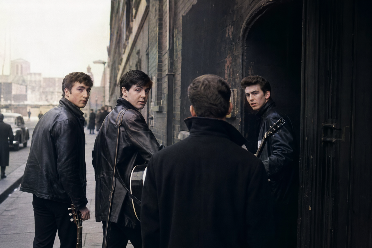 The Beatles in early Liverpool years