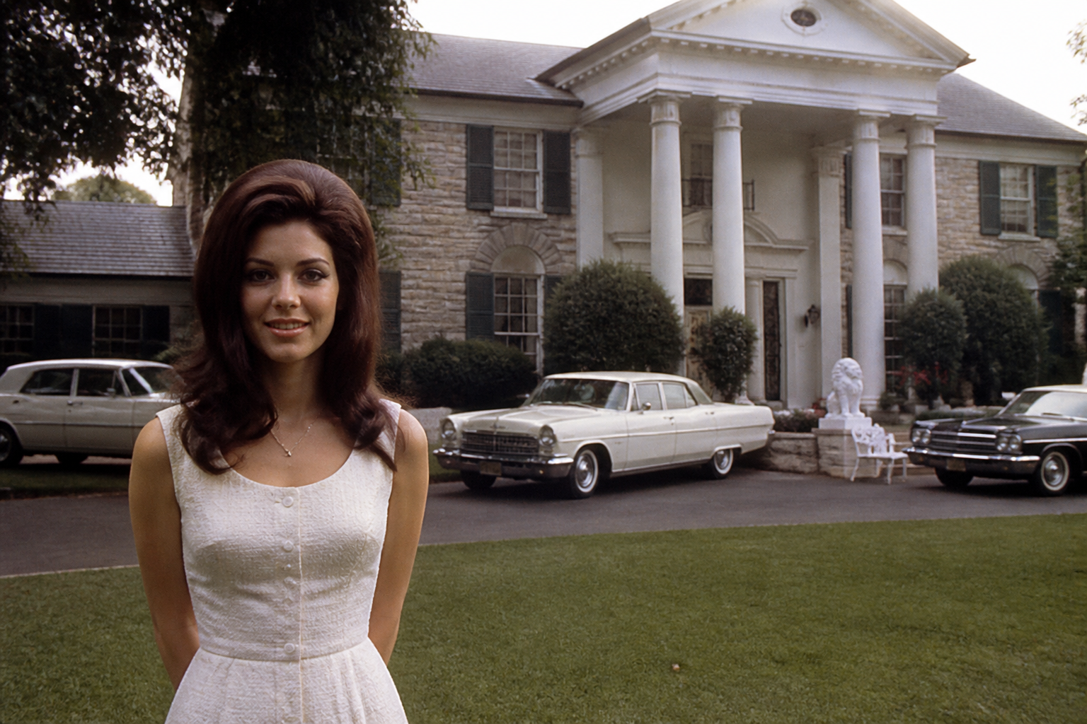 Graceland mansion with Priscilla Presley