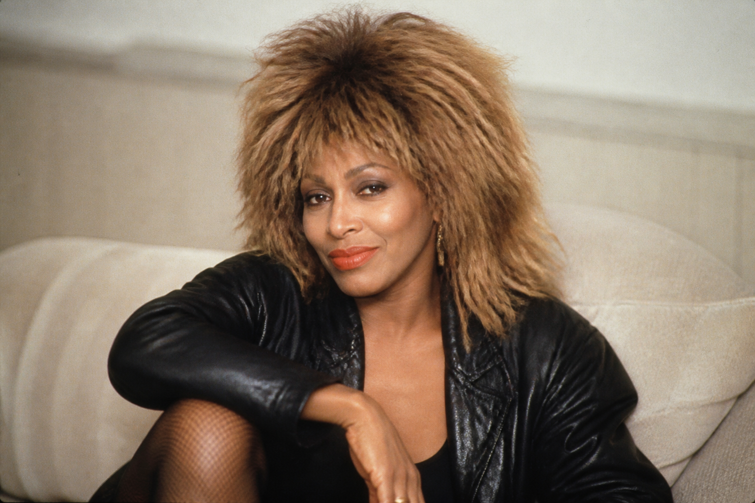 Tina Turner promoting Private Dancer