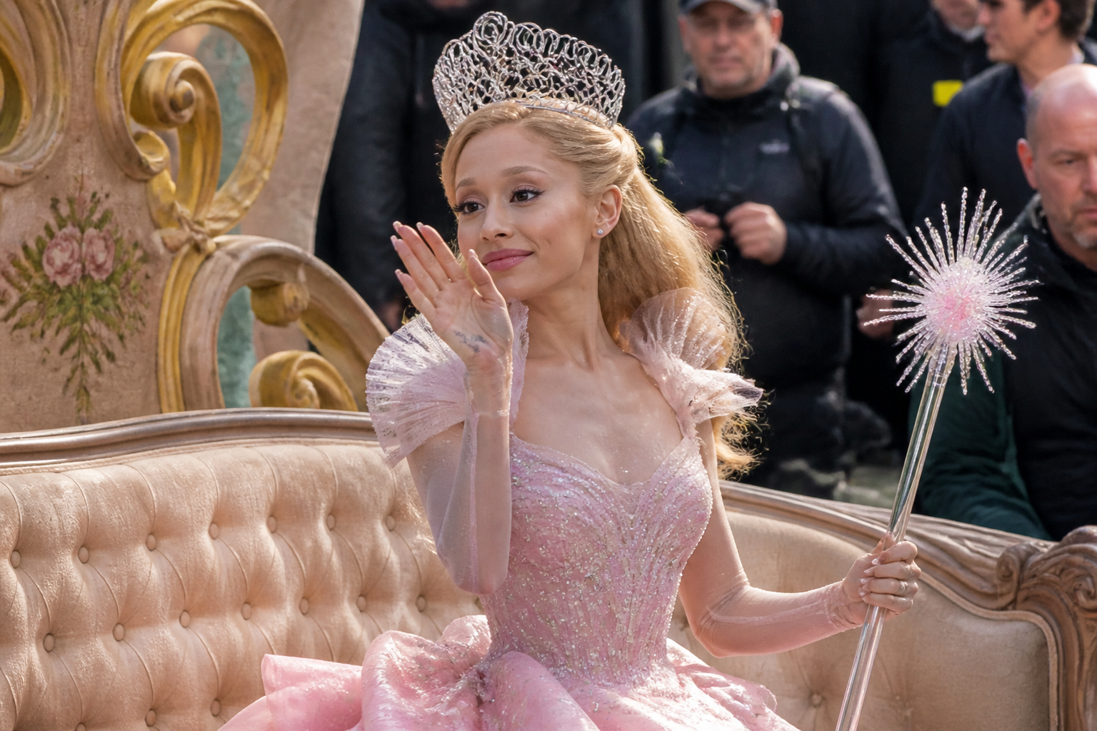 Ariana Grande as Glinda in Wicked