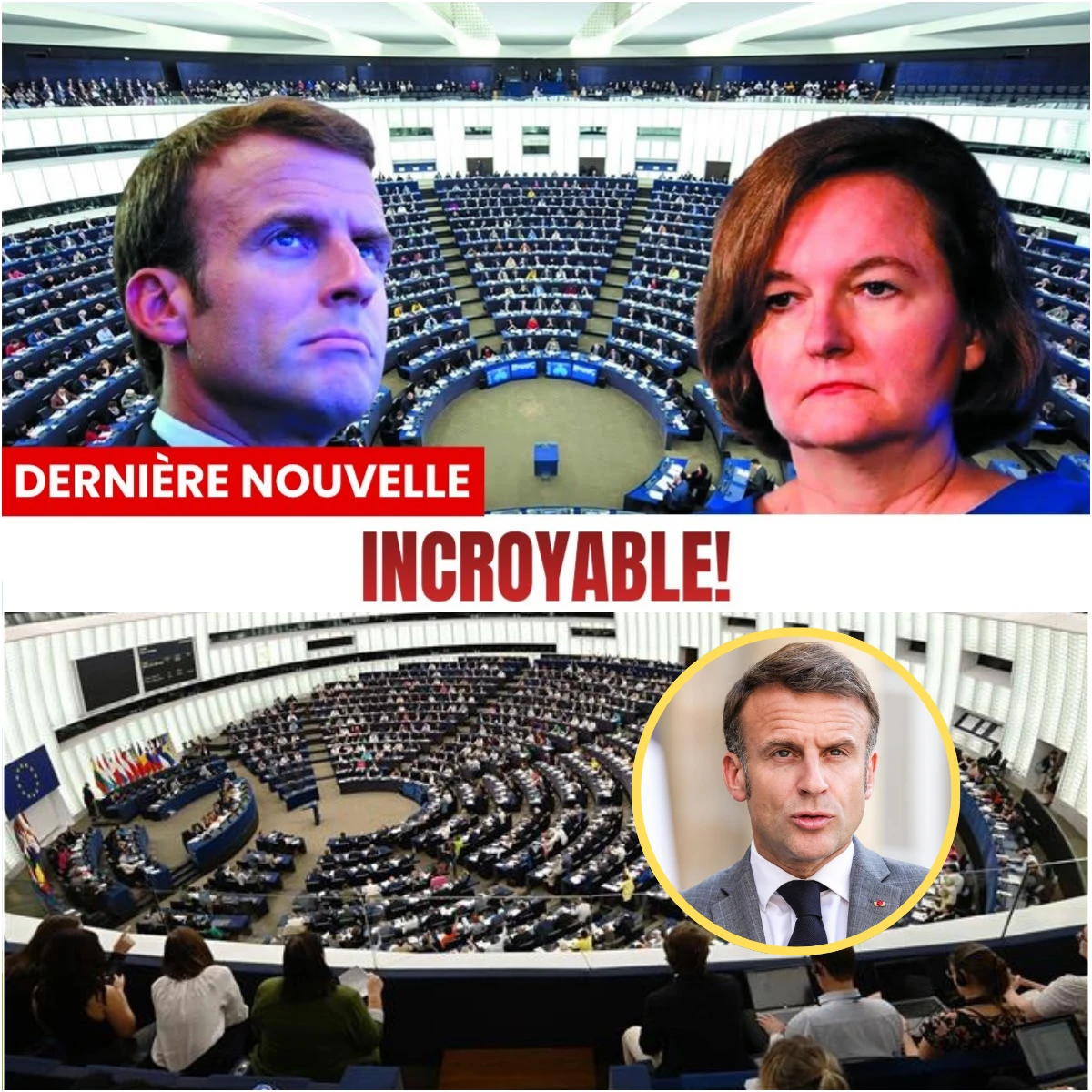 🚨 CHOC ABSOLU : Le Parlement européen vote l’annulation possible de l’élection présidentielle française !