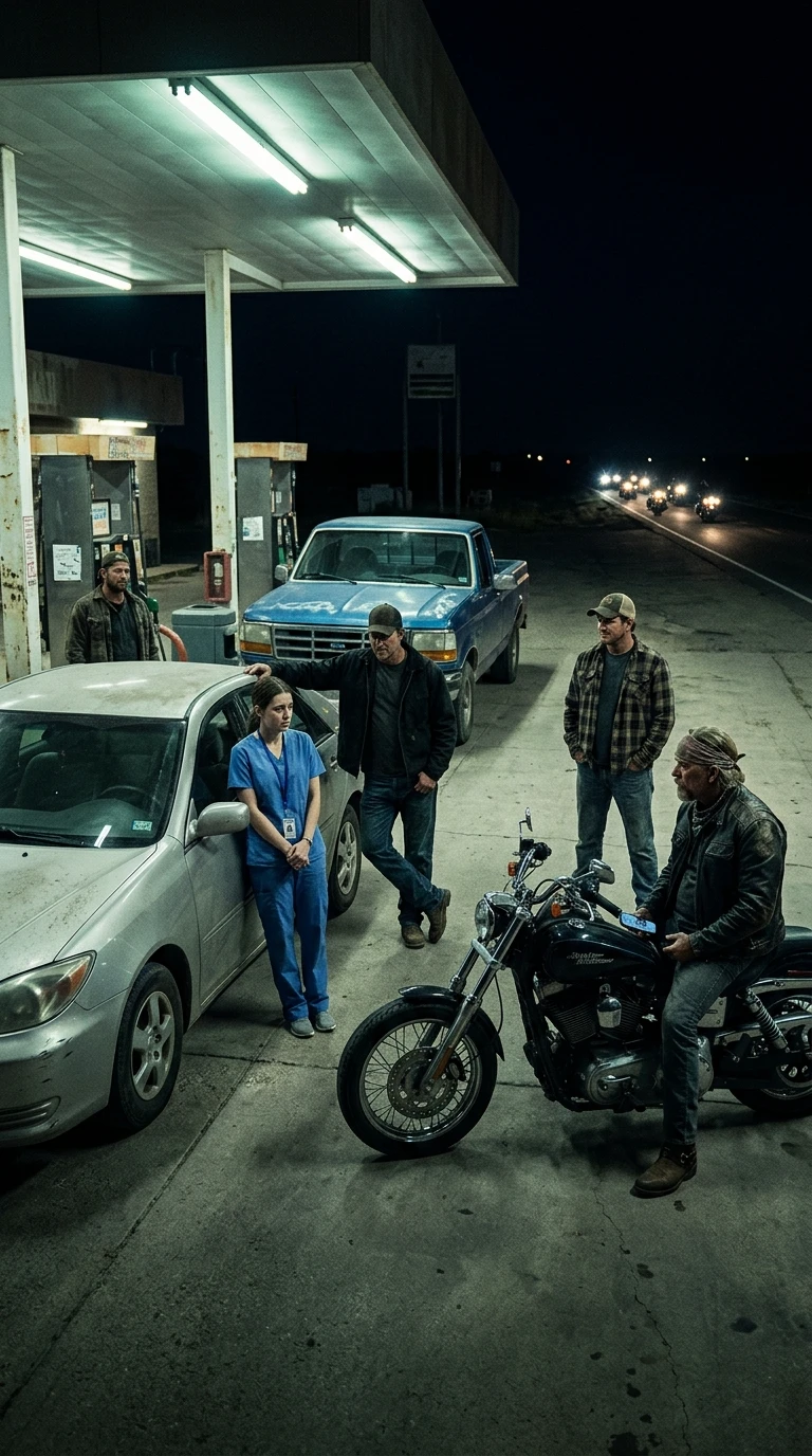 They Thought She Was Alone. By Dawn, Everyone in Town Knew Why the Bikers Came.
