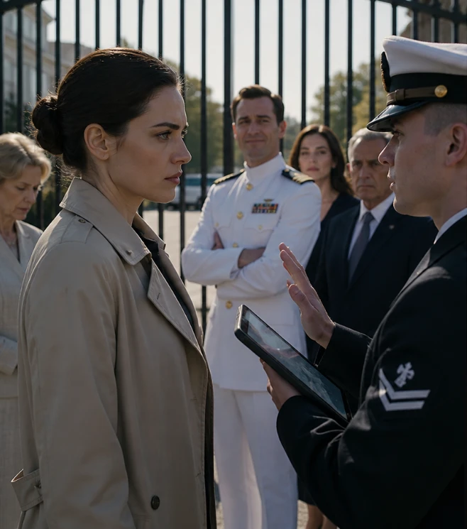 They Said She Just Pushed Paper. Then the Man With Four Stars Called Her Admiral.