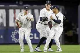 Aaron Judge ends longest HR drought of his career with a go-ahead grand slam for the Yankees | AP News