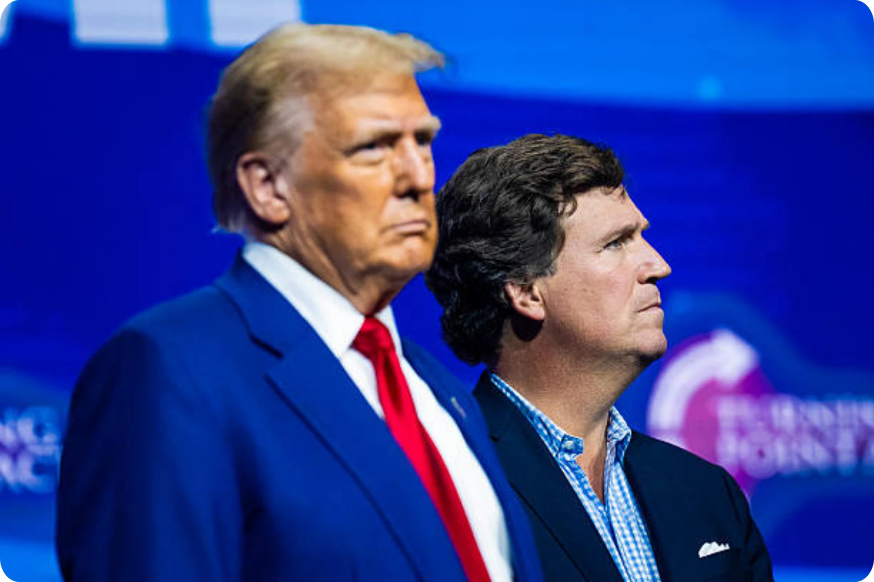 CARLSON CALLED OUT: President Trump slammed Tucker Carlson for concerning the Iran war...