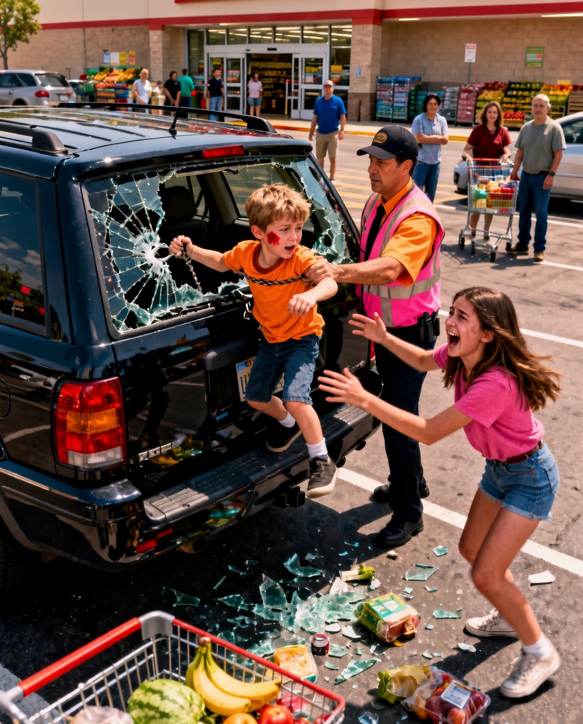 FULL STORY: My stepfather struck my little brother and locked him inside a sweltering car for refusing to call him. PA003