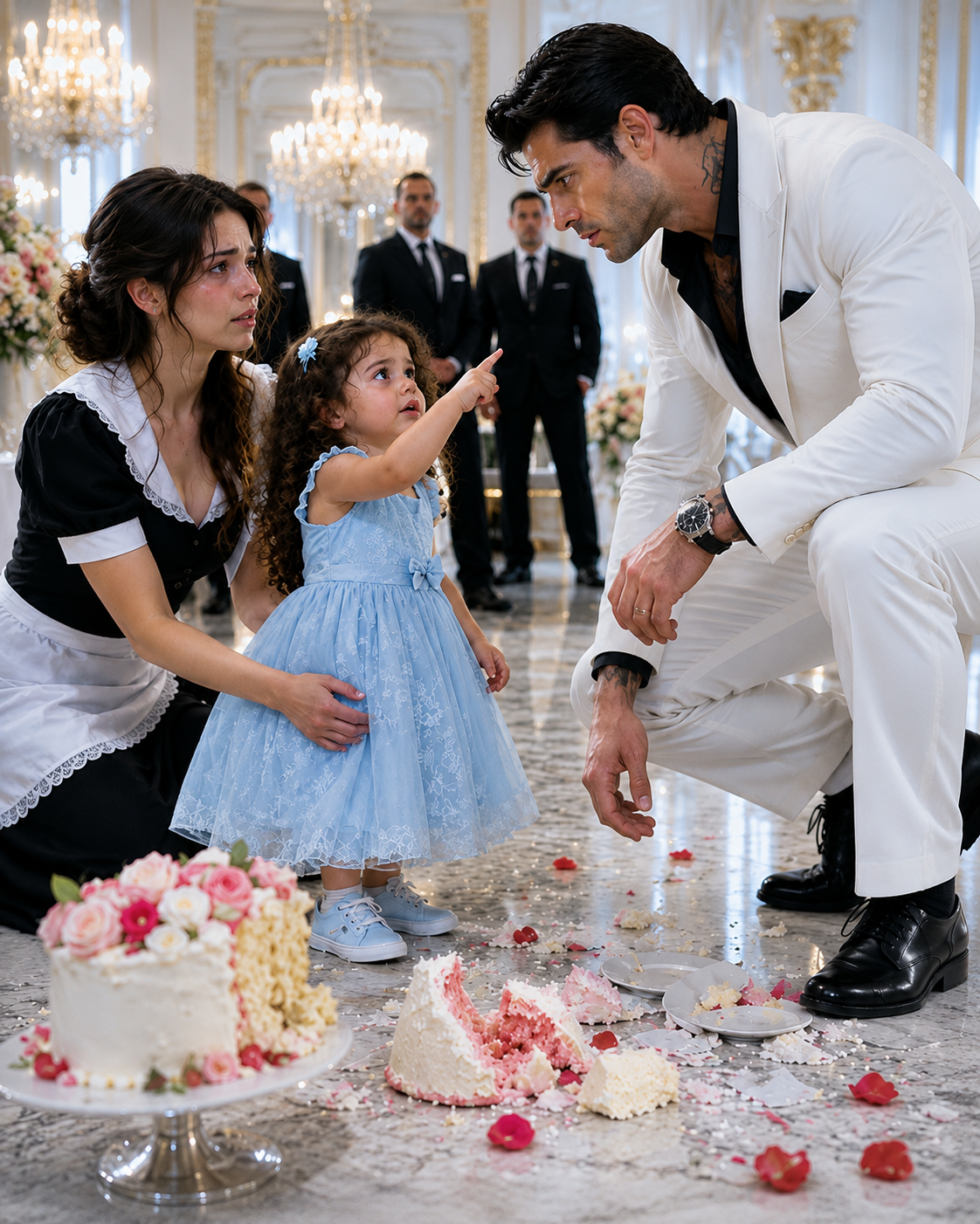 A three-year-old girl destroyed the birthday cake of one of New York’s most feared mafia boss’s sons—and for several terrifying seconds, everyone thought my daughter ha t1