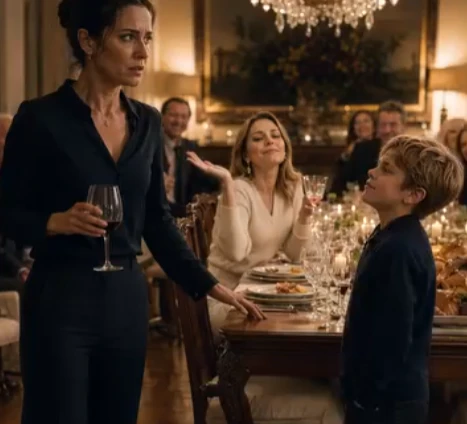 At Sunday Dinner, My Sister's Kid K/ick/ed The Chair And Said, "SERVANTS DON'T SIT WITH US." The Family Table Erupted In Laughter. I Left Without A Sound.010