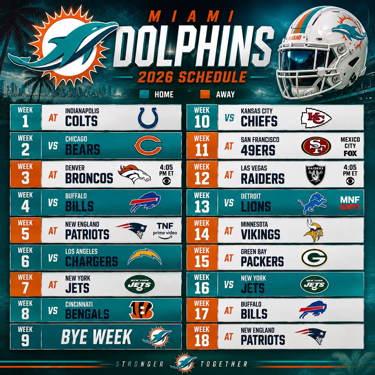 NFL Officially Releases Full Miami Dolphins 2026 Schedule Featuring 6eb912fa 21dd 4d2e 9a5d D11cbc5d 4397 4504 B906