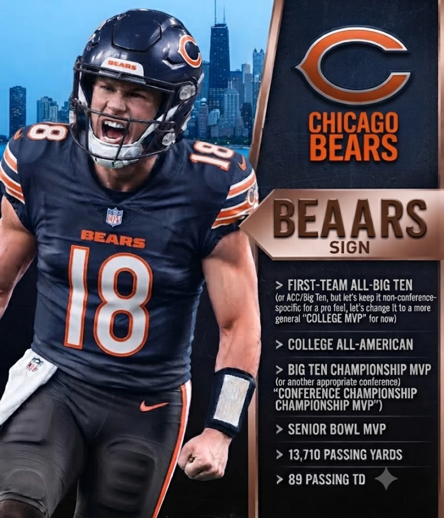 According to Adam Schefter Confirm, Bears Are Drawing the Attention of the Entire NFL as They Pursue a “Raiding” Trade from the New Orleans Saints — Bringing in Senior Bowl MVP Superstar with 13,710 Yards and 89 TDs in His Career