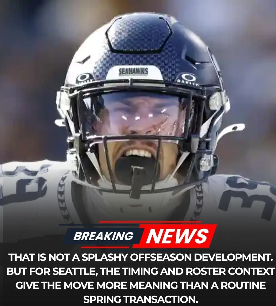 Seahawks Bring Back Key 11-Game Starter Before NFL Draft
