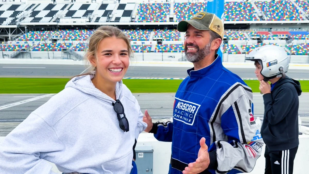 From the Golf Course to the Racetrack: Kai Trump's First NASCAR Experience Leaves Fans Talking