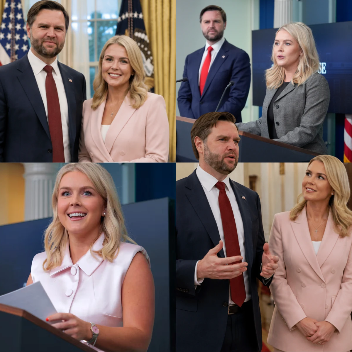 JD Vance and Karoline Leavitt: What Her Departure Means for One of Trump’s Most Visible Allies