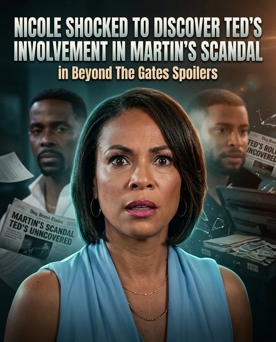 Nicole Shocked to Discover Ted's Involvement in Martin's Scandal in Beyond The Gates Spoilers