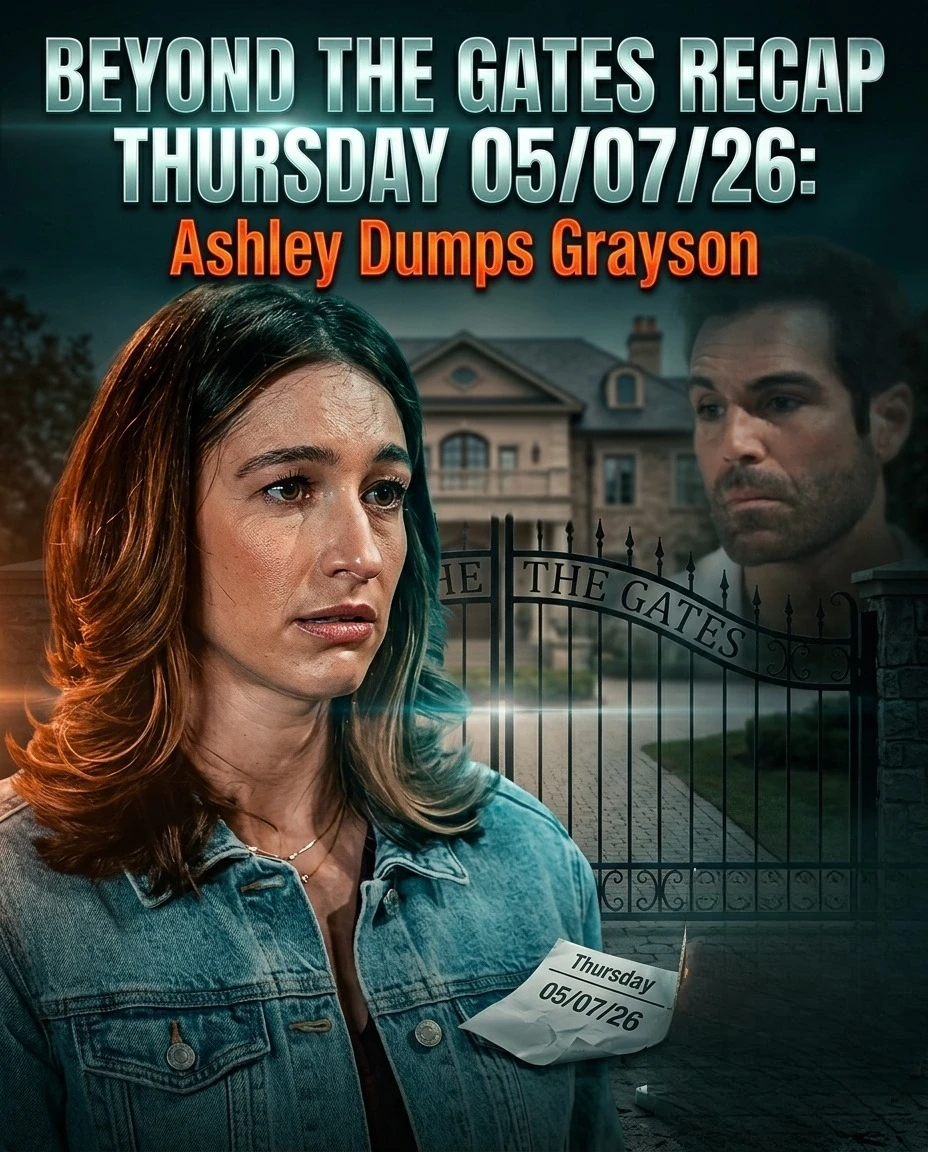 Beyond The Gates Recap Thursday 05/07/26: Ashley Dumps Grayson