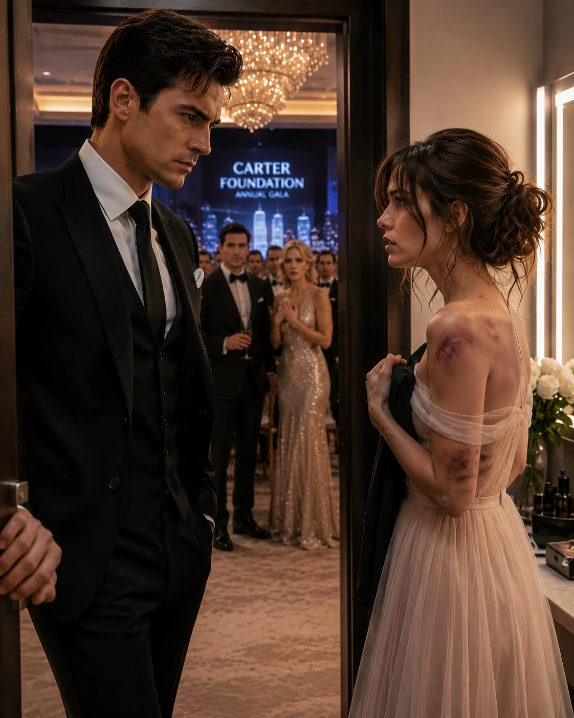The Billionaire I Secretly Loved Walked Into The Wrong room And Found Me Half-Dressed.