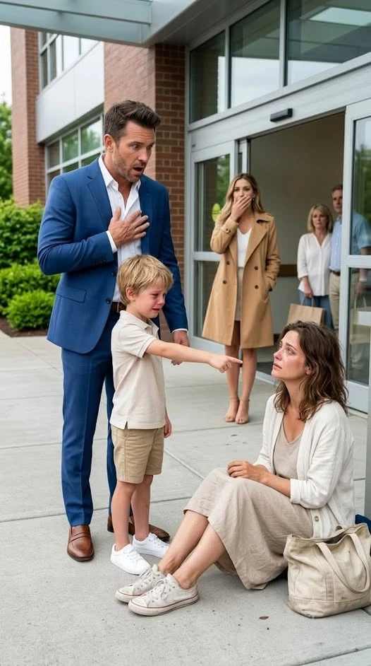 My 8 Year Old Son Pointed at a Homeless Woman and Whispered, “Dad... That’s Mom” Three Years After the Whole World Believed My Wife Was Gone, She Looked Me Straight in the Eyes and Said One Sentence That Changed Everything I Thought I Knew 005