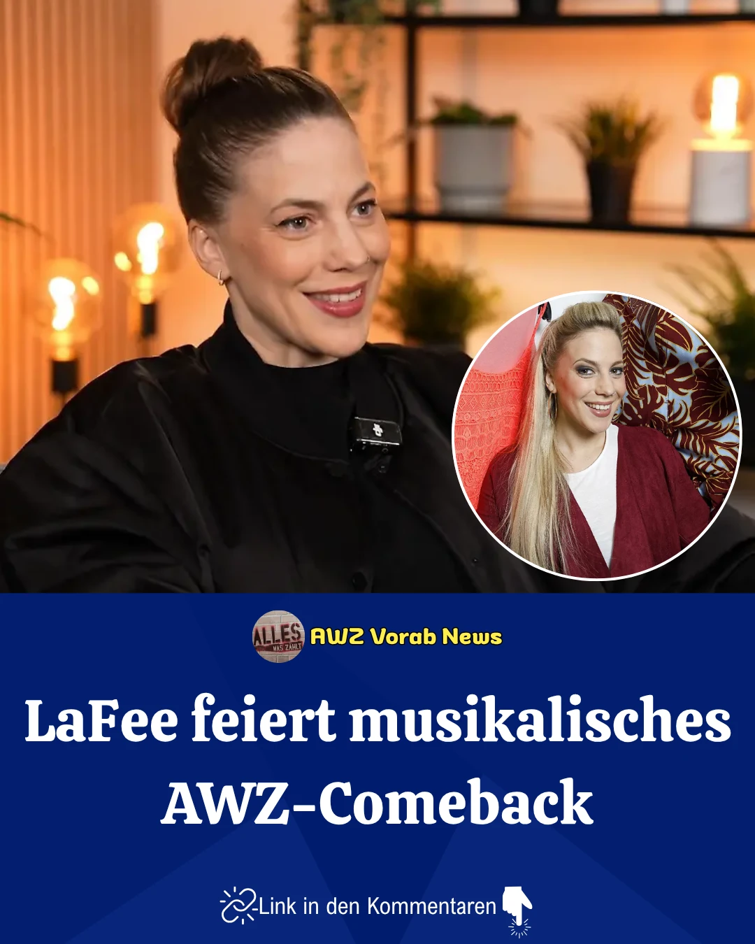 AWZ: LaFee feiert musikalisches AWZ-Comeback