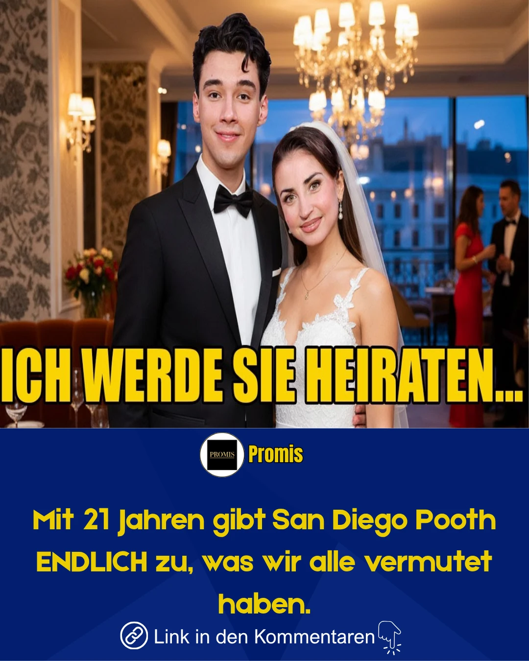 Mit 21 Jahren gibt San Diego Pooth ENDLICH zu, was wir alle vermutet haben.
