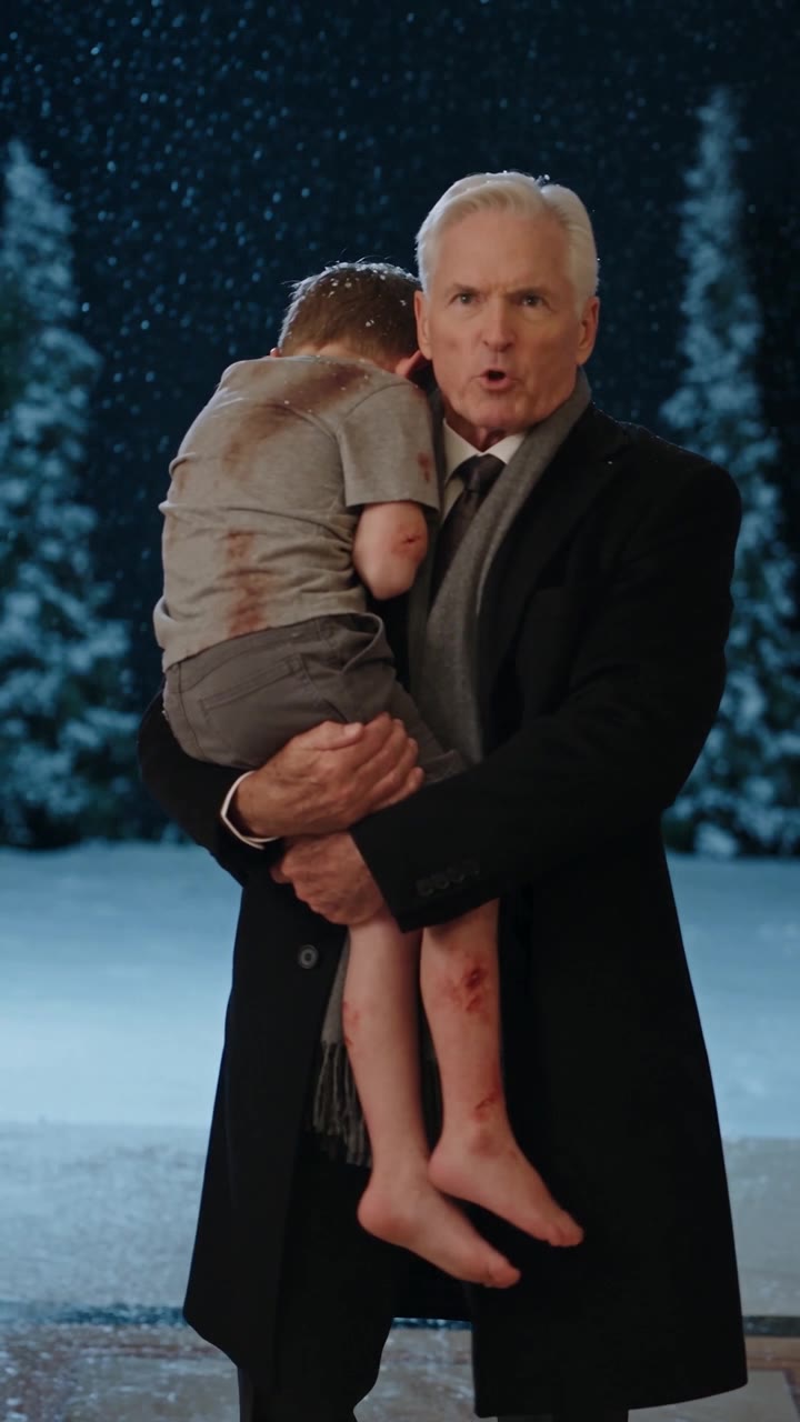 Un grand-père gifle Claudia après avoir trouvé son petit-fils pieds nus dans la neige pendant neuf heures.