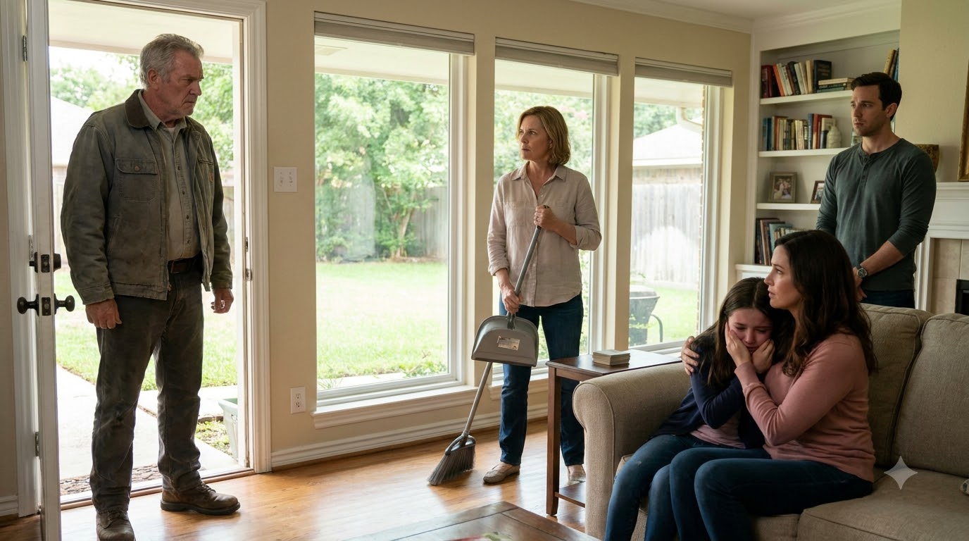 My mother-in-law beat me with a metal broom handle until my legs gave out. My husband watched—and told me I deserved it.