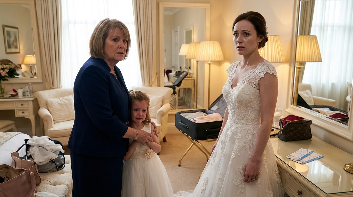Minutes Before My Son’s Wedding, I Opened the Bride’s Dressing-Room Door—and What I Saw Made Me Run Straight to Him.