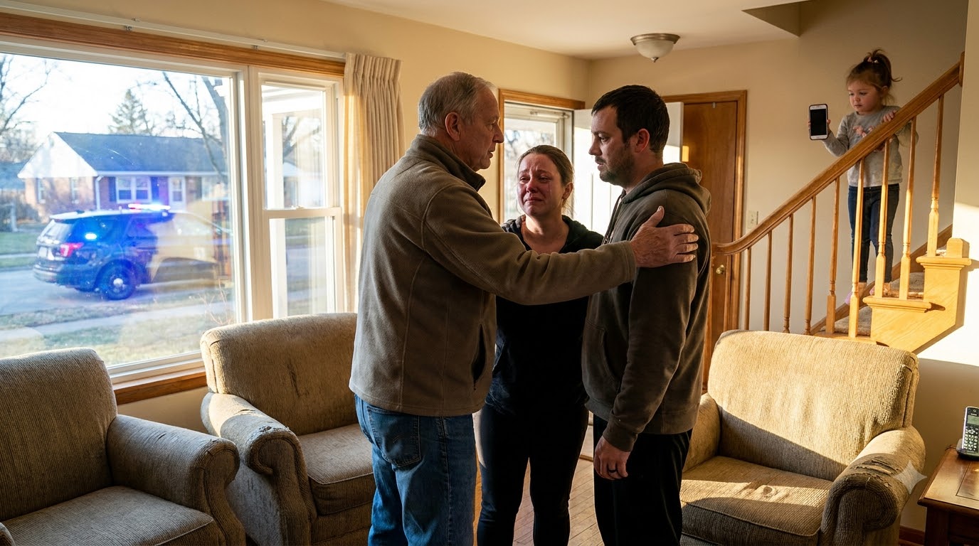 My husband punched me in the face, pinned me to the floor, and wrapped his hands around my throat. Then my father came through the front door and saw exactly what he was doing.