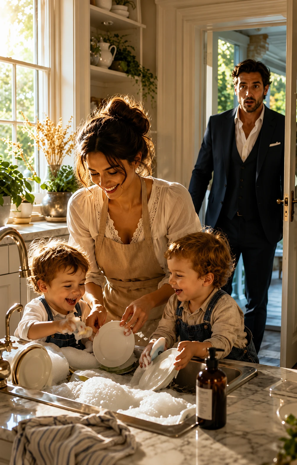“My Children Are Not Here to Play With the Employee.” The Words Left My Mouth So Coldly That the Laughter in My Kitchen Died Like Someone Had Shut Off the Air 049