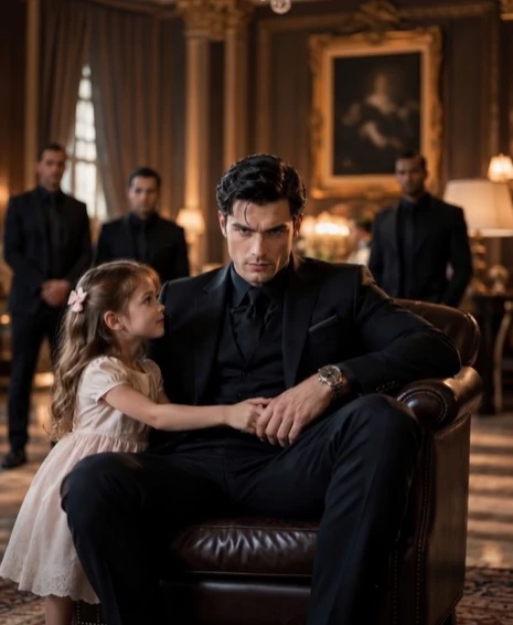 No One Dared Look at the Mafia Boss at His Father’s Funeral—Until a Little Girl Took His Hand 049