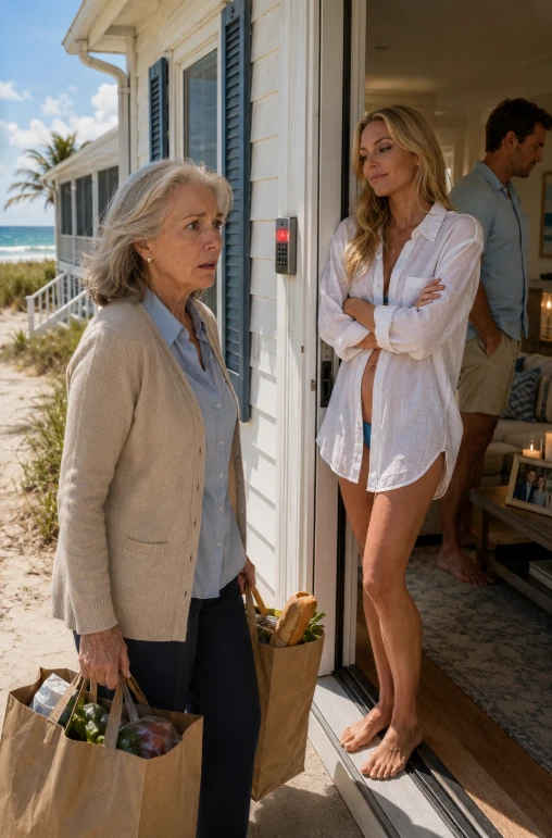 She Locked the Widow Out of the Beach House. She Didn’t Know the House Had One Final Secret.