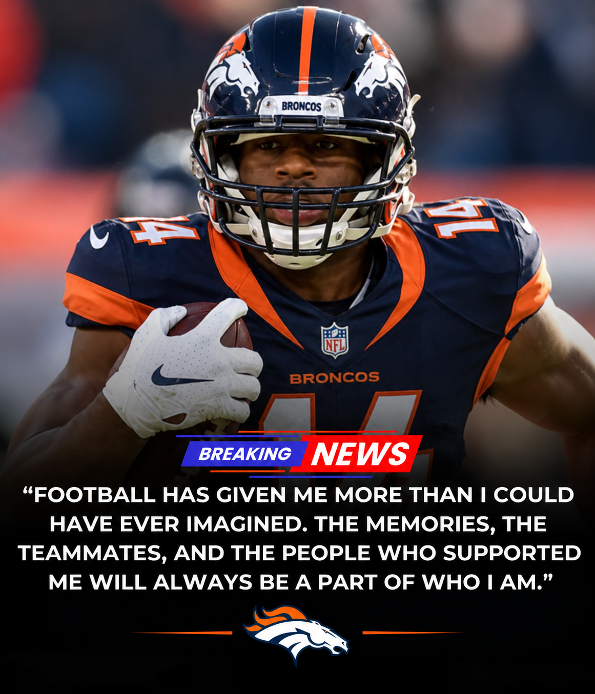 Former Broncos RB With 6,000+ Career Rushing Yards, 50 Touchdowns and 4 Pro Bowl Selections Announces Retirement at 30 After 9 NFL Seasons