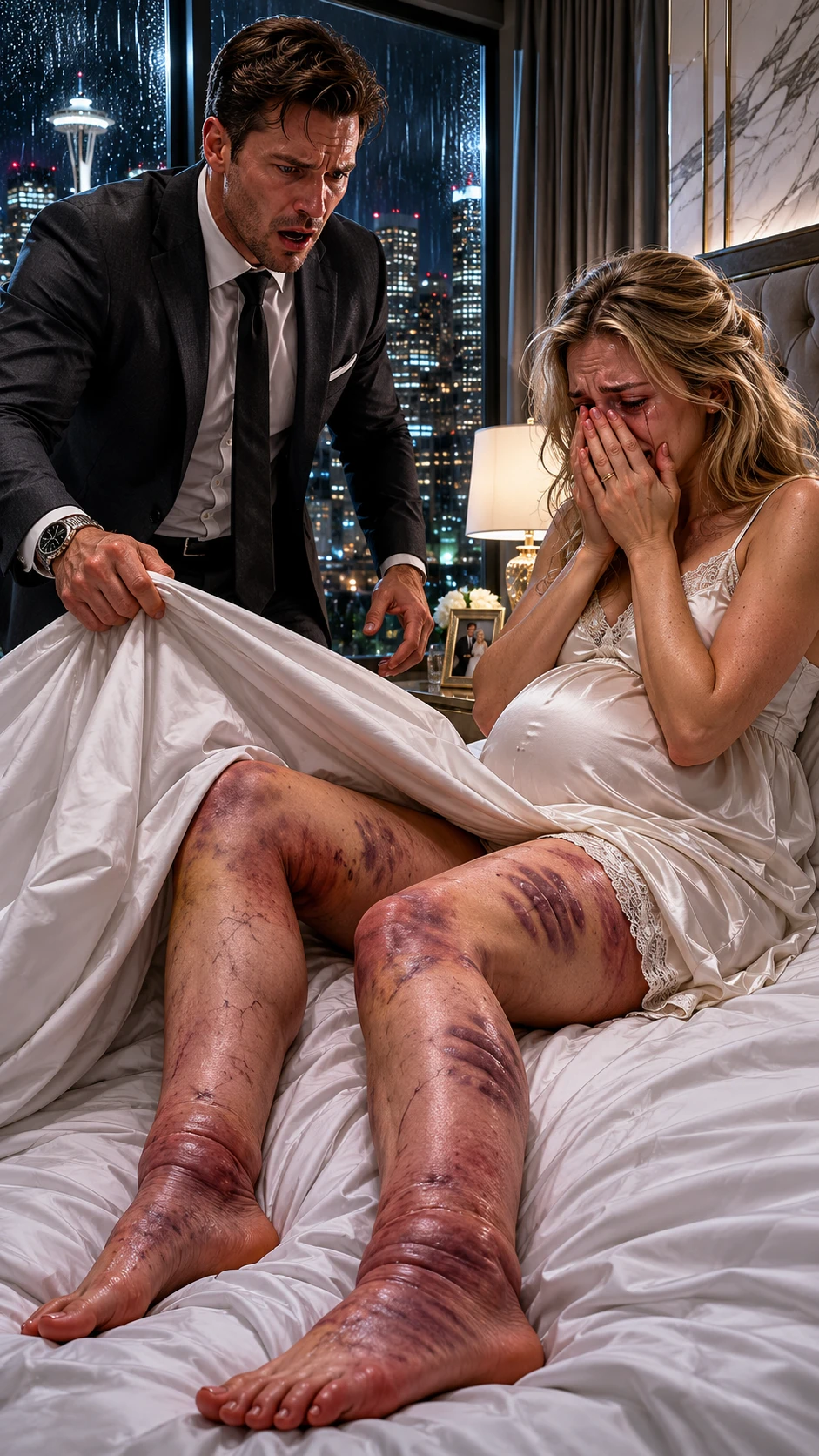 The Billionaire Thought His Pregnant Wife Cheated - Until He Lifted the Blanket and Exposed His Mother’s Terrifying Secret
