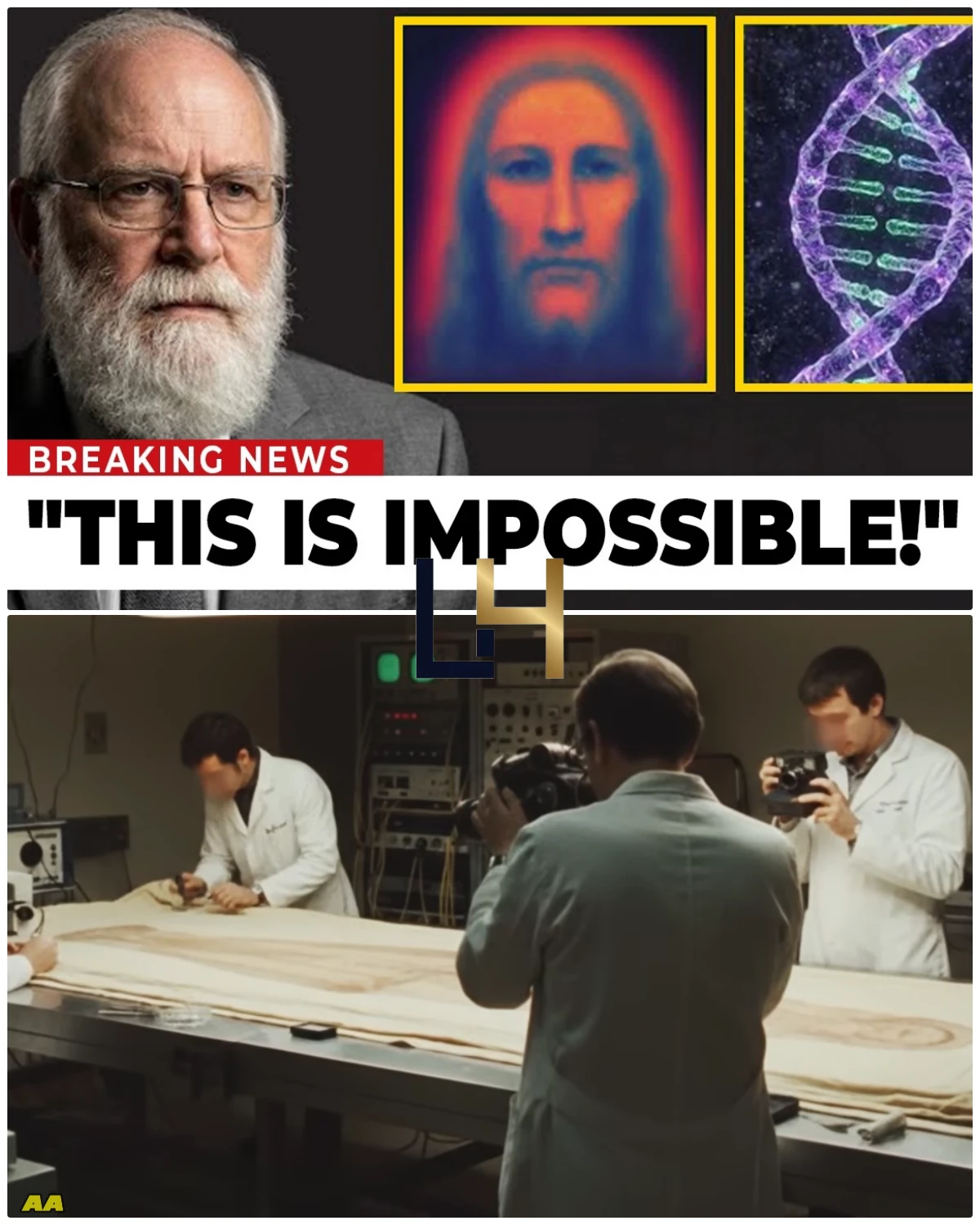 Barrie Schwortz: "The NEW DNA Results Are In — What We Found on the Shroud of Turin Is Impossible"