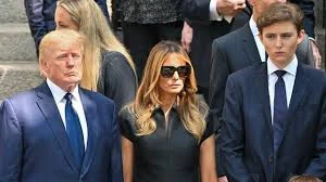 Trump's youngest son Barron 'declines' to be RNC delegate, his mother Melania says - BBC News