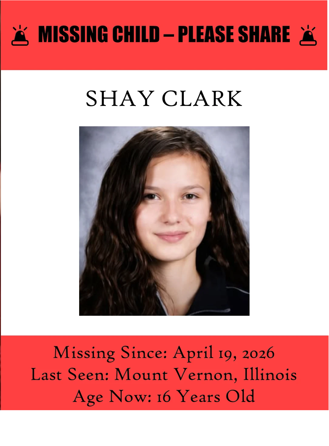 MISSING GIRL