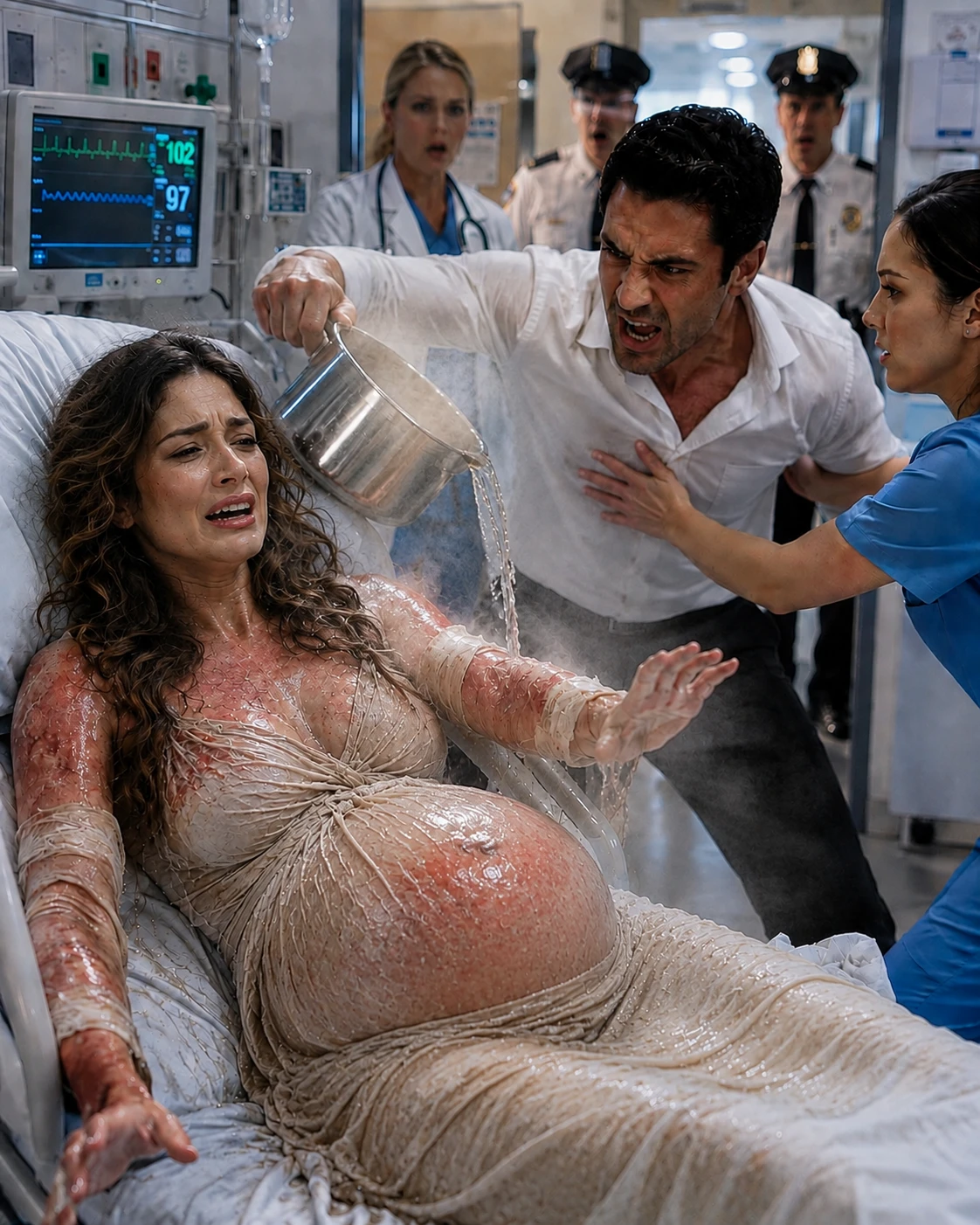 PART 3 AND FULL STORY :  My husband poured boiling water over me whenever I got pregnant, screaming that he would keep doing it until I gave him a son