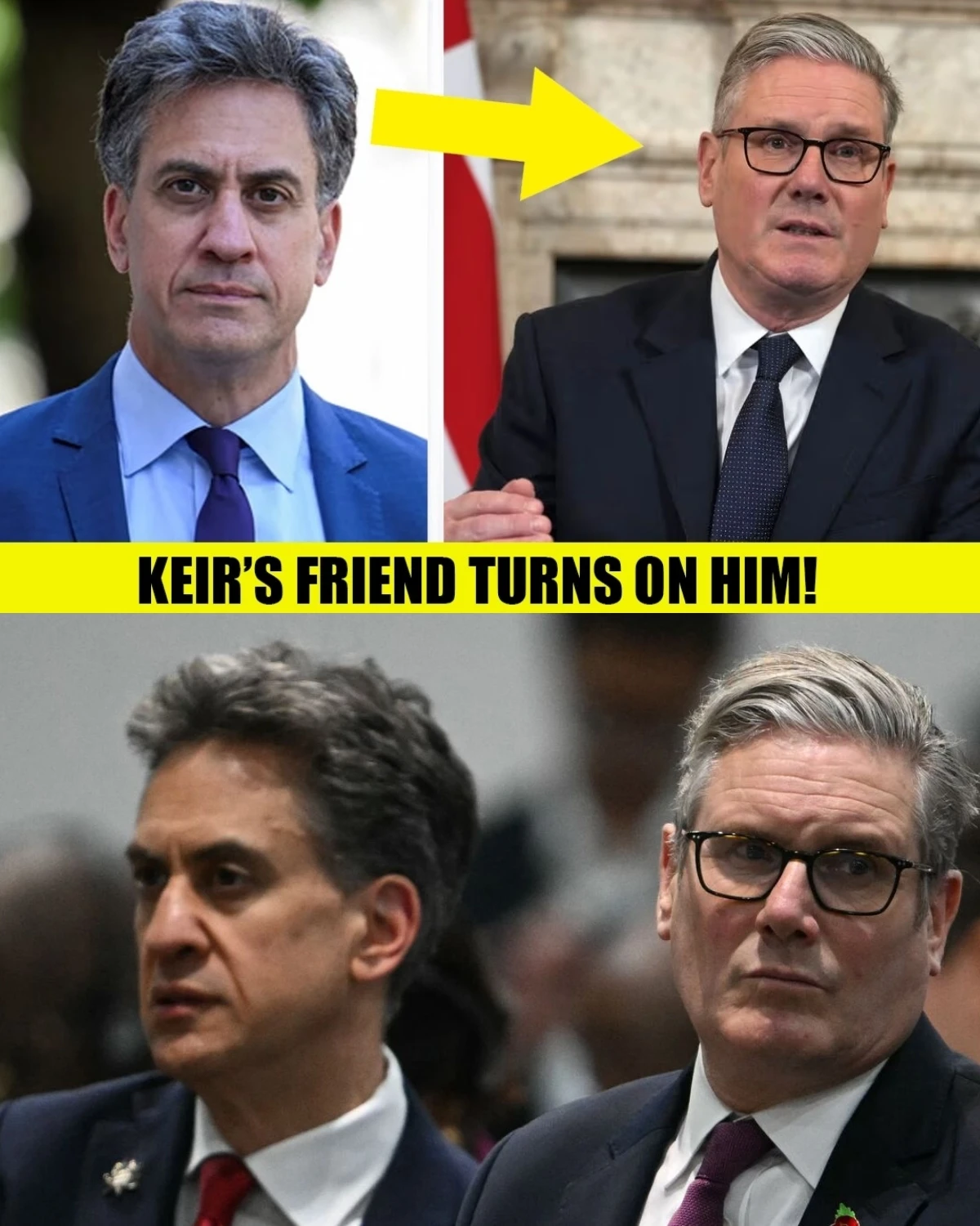 Is Keir Starmer’s time as PM officially over?! 🤯 Leaked reports claim top allies, including Ed Miliband, have confronted him to demand a strict "roadmap" for his resignation! 📉 While Starmer tries a desperate "reset," a massive shadow race has already begun behind his back.