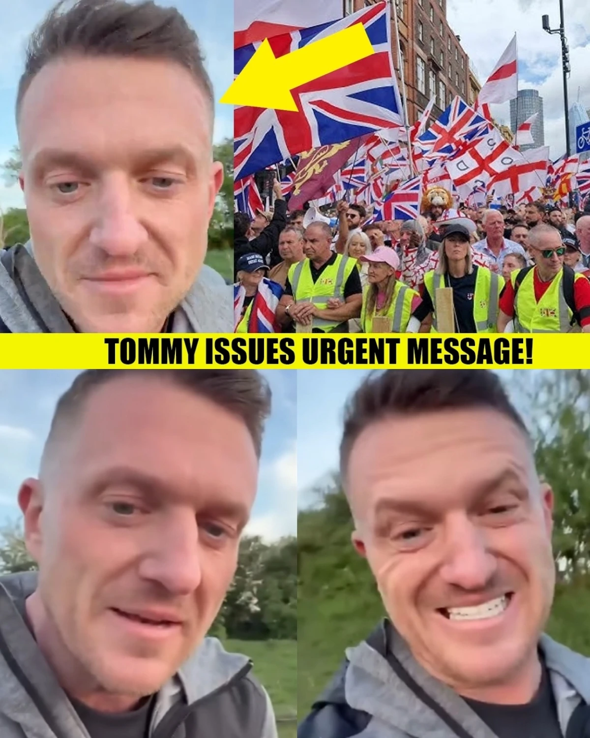One week to go! Tommy Robinson has just dropped a bombshell video that is shaking the UK to its core! 💣 As the government reels from "historic" losses, the streets are about to ignite. 🧨 But there’s a dark twist...