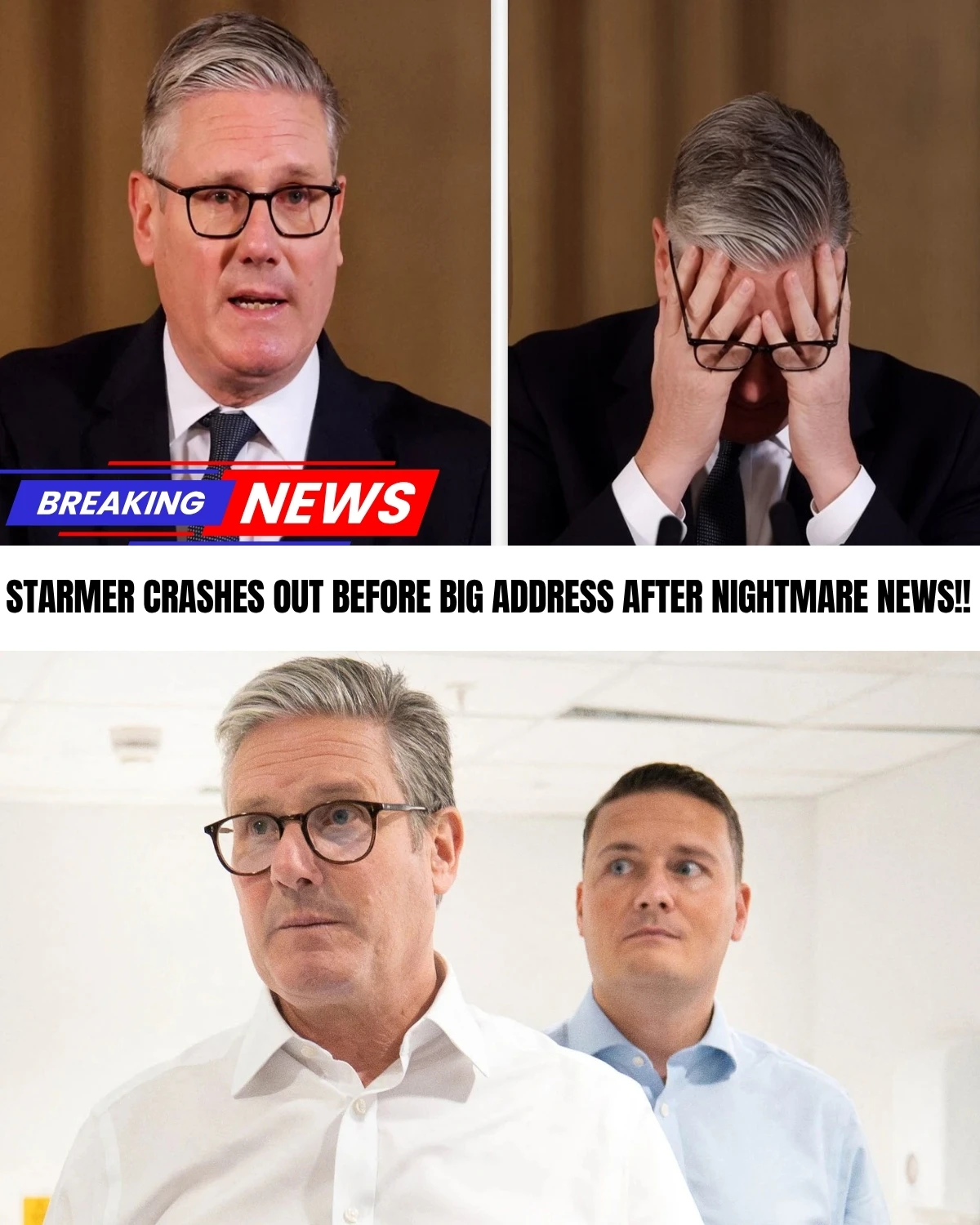 The UK is in total shock! 🇬🇧 A high-stakes betrayal just rocked the Cabinet as Wes Streeting "readies his books" to take over. 💥 With Labour's biggest donor cutting millions and a 81-signature "death warrant" being drafted by furious MPs, Keir Starmer's time is running out.