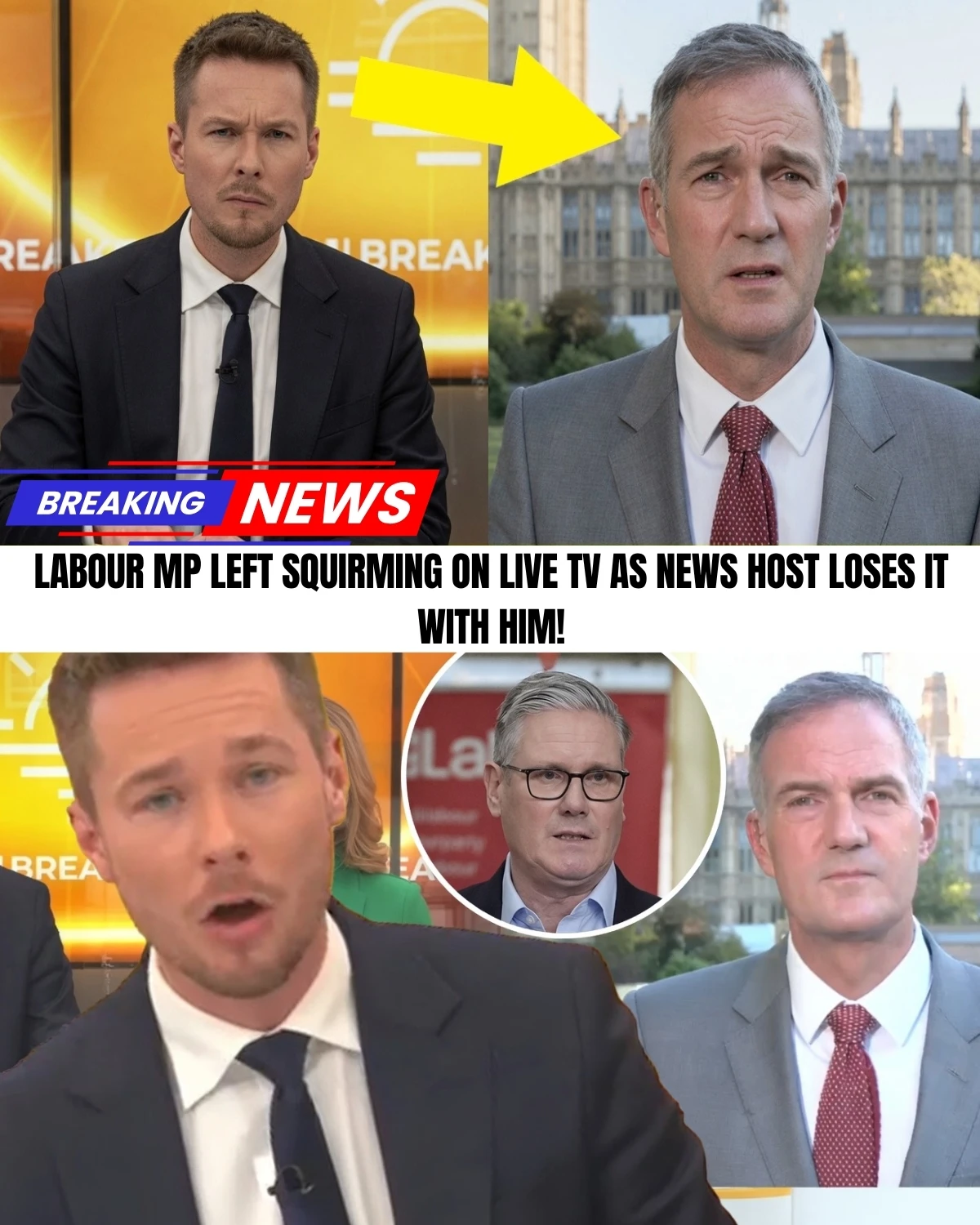 Is this the end of the road? 🇬🇧 Downing Street is in TOTAL meltdown after a historic election disaster! 📉 With the "Red Wall" crumbling, Keir Starmer is scrambling for his 4th "reset"—but the knives are already out!