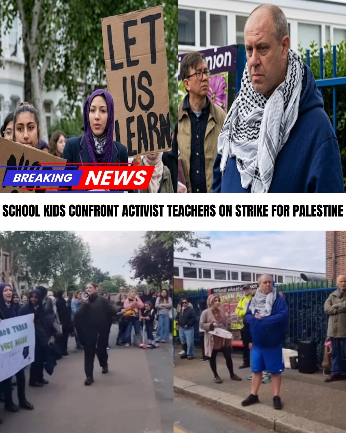 A shocking showdown has exploded as students turn the tables on their own teachers! 🎓🔥 Fed up with months of strikes and "left-wing indoctrination," these brave kids are taking the megaphone to demand their education back before exams.