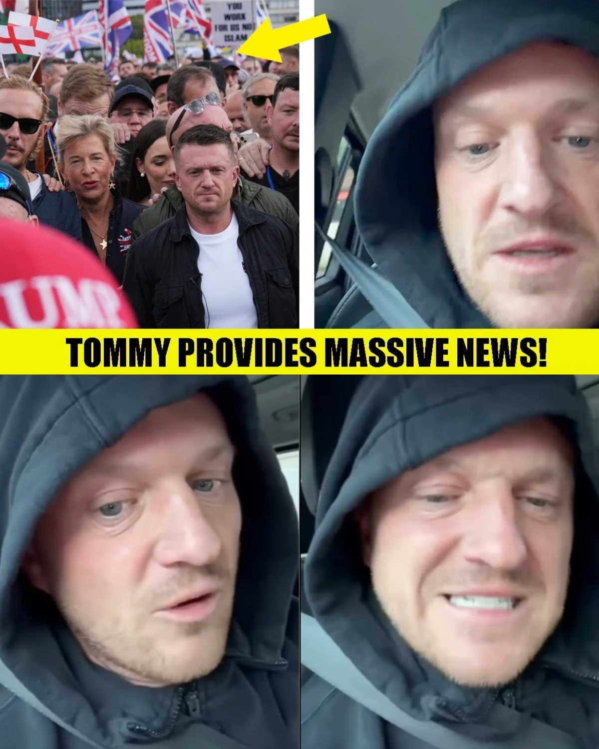 The massive May 16 rally is triggering unprecedented panic! 😱 With 4,000 police deployed and controversial Live Facial Recognition scanning the crowds, the government is taking extreme measures.