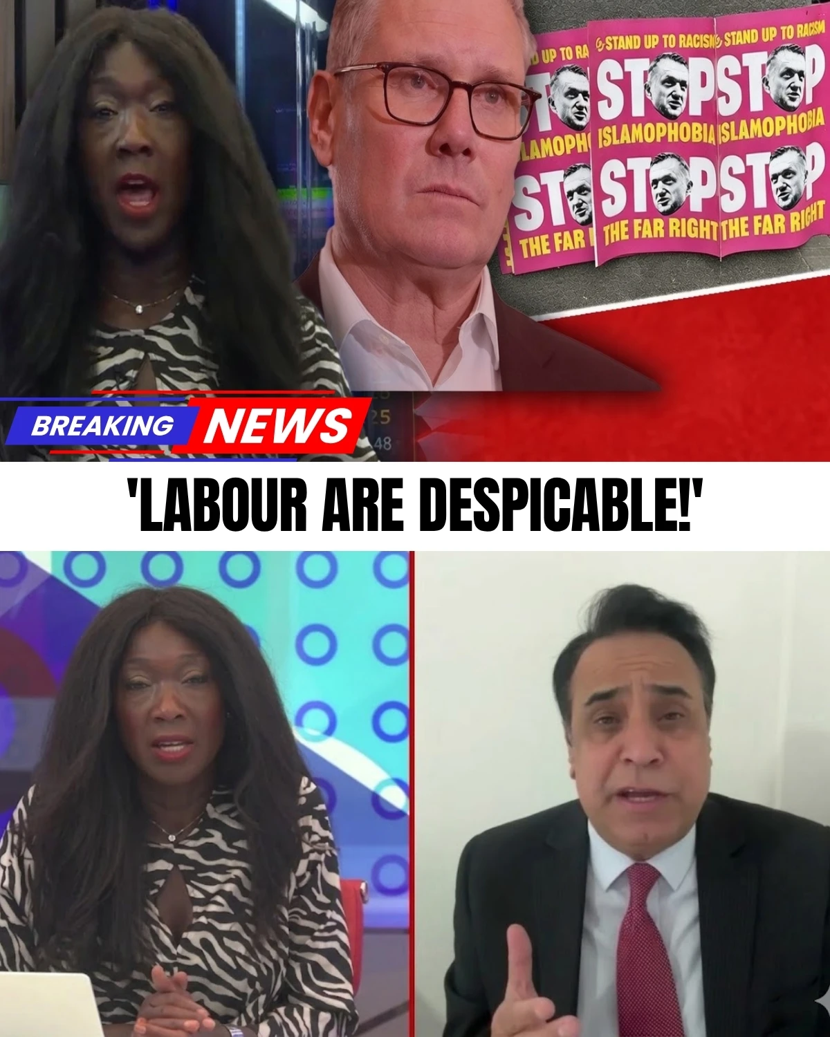 A fiery GB News broadcast just exposed massive political tension! 🇬🇧 The host openly accused PM Keir Starmer of "gaslighting" the public over recent mass rallies. But the real chaos erupted during a live interview with Dr.