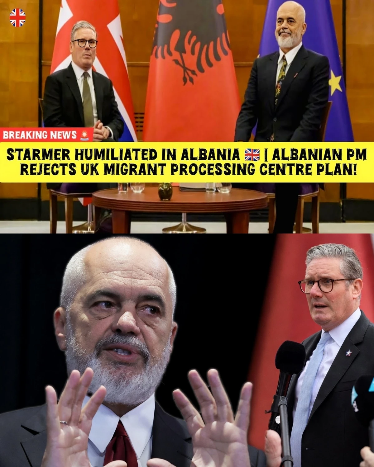 A high-profile diplomatic mission has just suffered a catastrophic defeat after a total, historic rejection. As thousands of illegal migrants flood the UK this week alone, taxpayers are left funding luxury hotels while a brutal internal coup explodes inside the Labour Party!