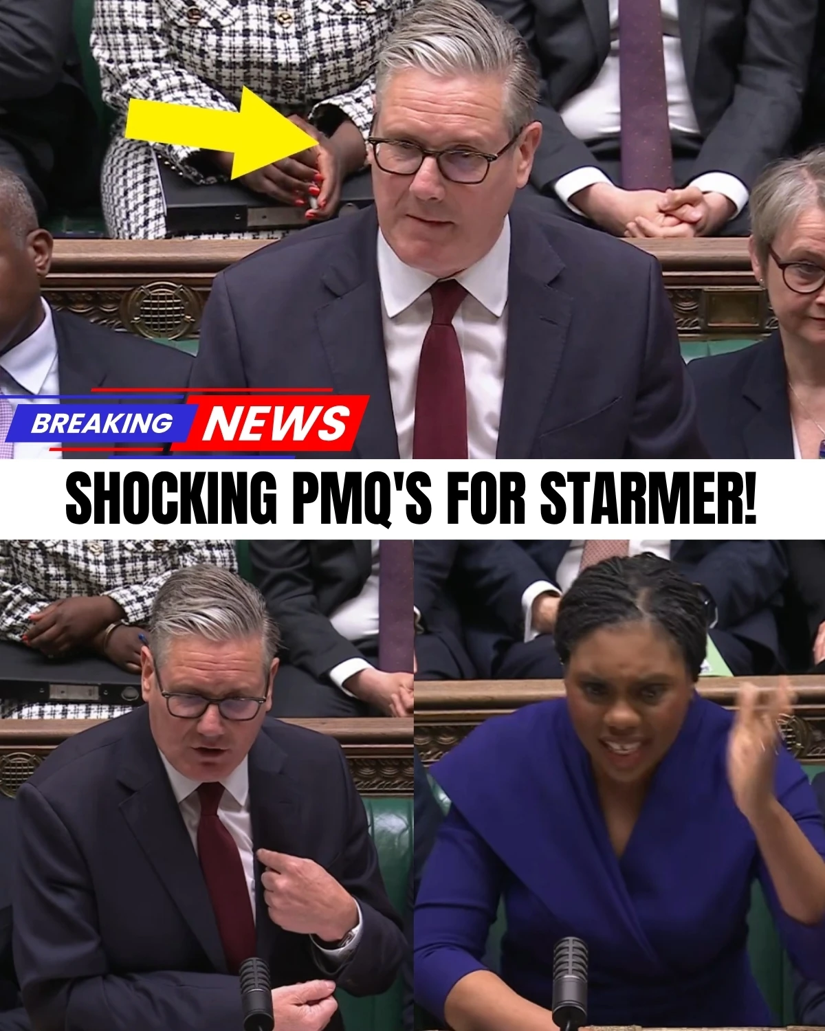 The House of Commons has completely melted down! 😱 Conservative leader Kemi Badenoch just launched a devastating, highly personal attack on PM Keir Starmer, exposing a midnight plot to quietly lift sanctions on Russian oil while simultaneously banning British drilling in the North Sea.