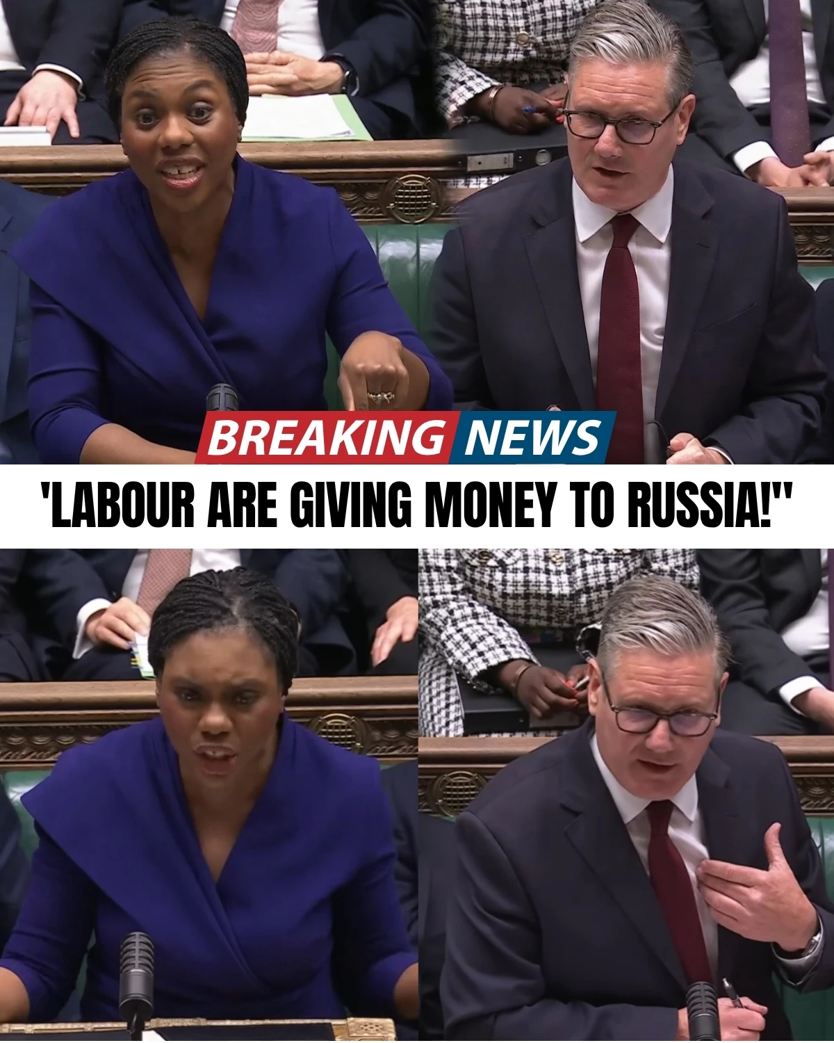 A jaw-dropping civil war just exploded live in Parliament! 😲 Kemi Badenoch cornered PM Keir Starmer with a terrifying accusation: banning UK oil while secretly easing sanctions on Russia?!