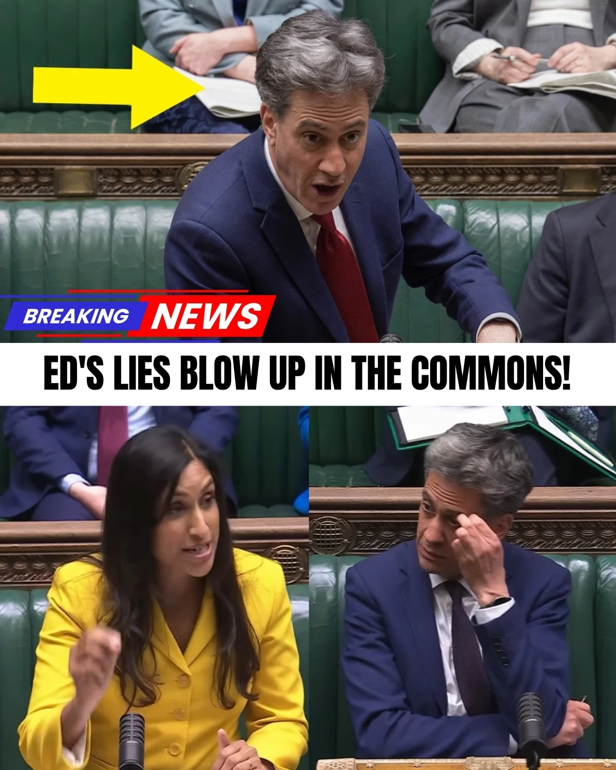 Parliament has just descended into absolute chaos! 😱 Shadow Secretary Claire Coutinho launched a devastating, career-ending attack on Ed Miliband, exposing his so-called "Energy Independence Bill" as a catastrophic act of industrial self-harm that will cripple the UK.