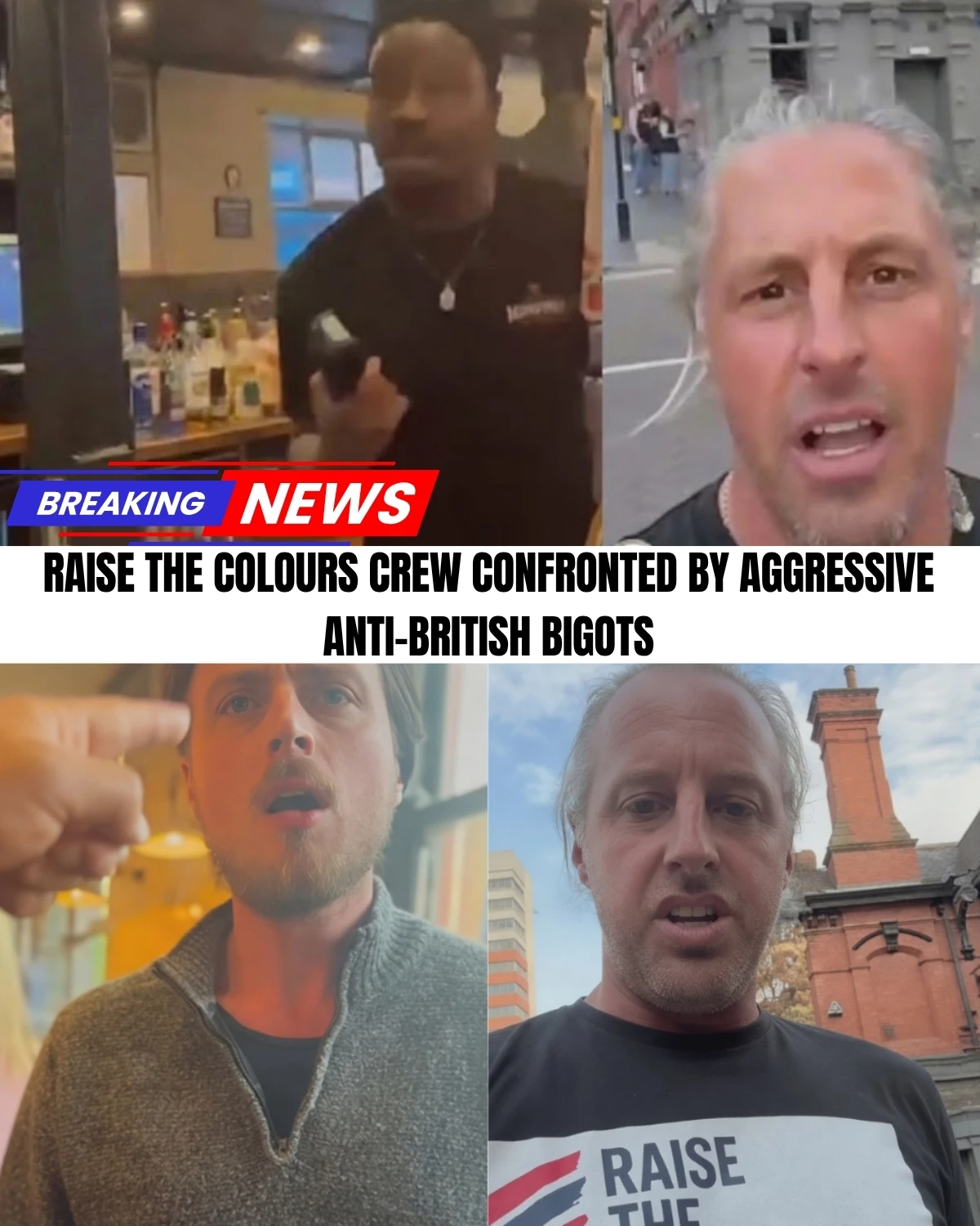 What happens when a simple weekend drink turns into an all-out ideological war? 😱 A tense standoff at the "Queen's Arms" just exploded online after a prominent activist was told: "You aren't welcome here!