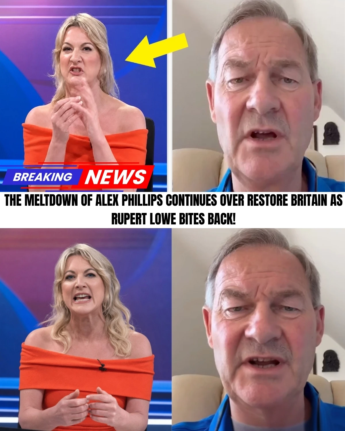 The right-wing alliance has completely shattered into an absolute civil war! 📉💥 Farage vs. Lowe is no longer just politics—it’s personal, explosive, and dangerous. 😱 With Elon Musk jumping into the chaos, things just took a terrifying turn!